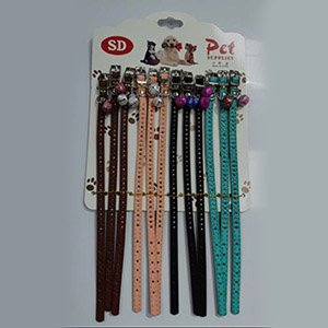 Collar de cuentas planas 