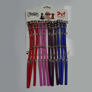 Collar con cuentas en forma de hueso 