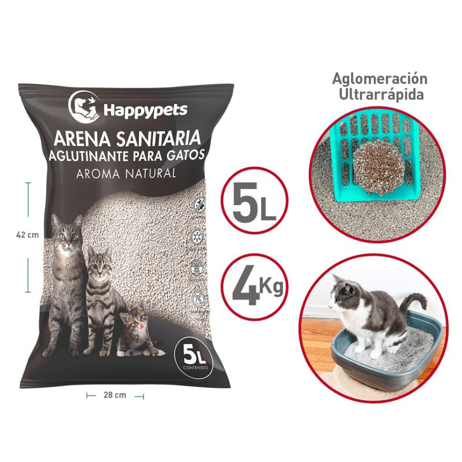Arena sanitaria gatos