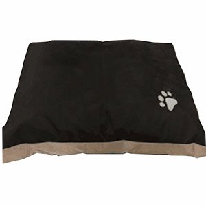 Cama para mascota con huella